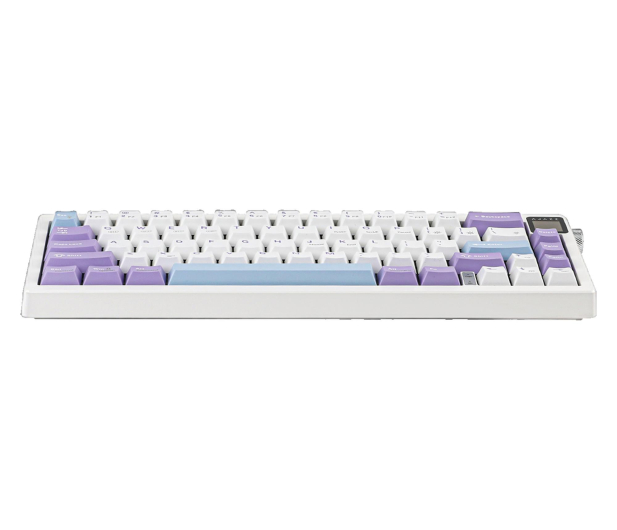 Ajazz AK650 Dream Weaver Switch Purple White Blue RGB z ekanem - 1536354 - zdjęcie 4
